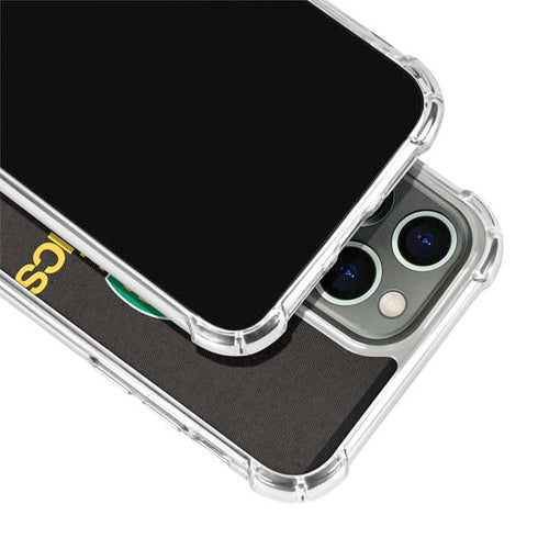 NBA Seattle SuperSonics Retro Palms iPhone 15 Pro Clear Case