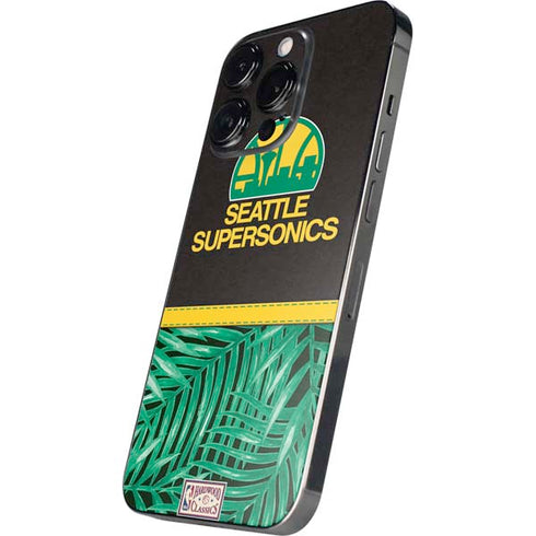 NBA Seattle SuperSonics Retro Palms iPhone 14 Pro Max Skin
