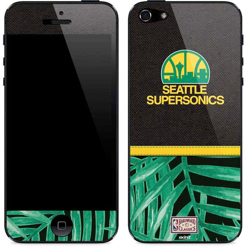 NBA Seattle SuperSonics Retro Palms iPhone 5/5s/5SE Skin