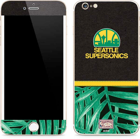 NBA Seattle SuperSonics Retro Palms iPhone 6/6s Plus Skin