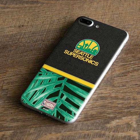 NBA Seattle SuperSonics Retro Palms iPhone 7 Plus Skin