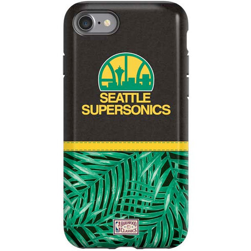 NBA Seattle SuperSonics Retro Palms iPhone SE (2nd & 3rd Gen) Pro Case