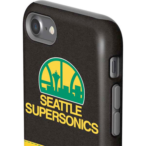 NBA Seattle SuperSonics Retro Palms iPhone SE (2nd & 3rd Gen) Pro Case