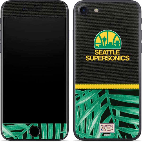 NBA Seattle SuperSonics Retro Palms iPhone SE (2nd & 3rd Gen) Skin