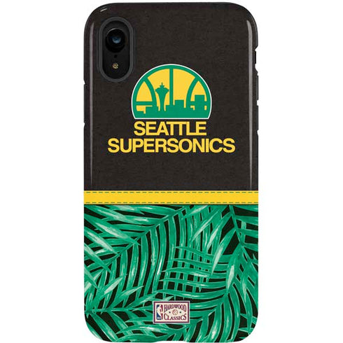 NBA Seattle SuperSonics Retro Palms iPhone XR Pro Case