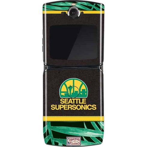 NBA Seattle SuperSonics Retro Palms Motorola RAZR Skin