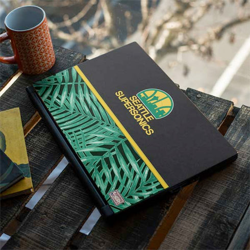 NBA Seattle SuperSonics Retro Palms MSI GS65 Stealth Laptop Skin