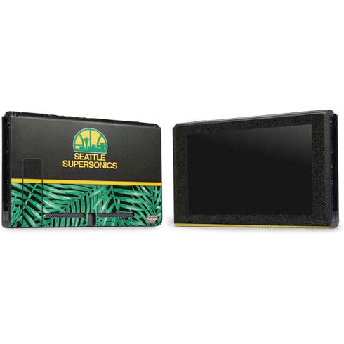 NBA Seattle SuperSonics Retro Palms Nintendo Switch Bundle Skin