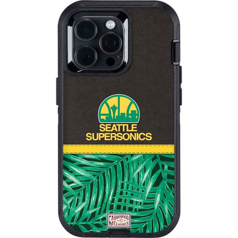 NBA Seattle SuperSonics Retro Palms Otterbox Defender iPhone Skin