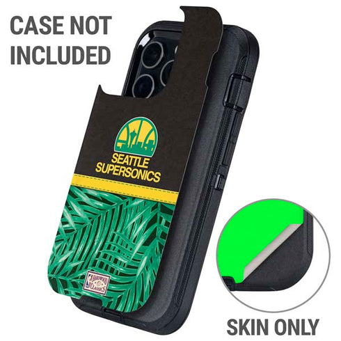 NBA Seattle SuperSonics Retro Palms Otterbox Defender iPhone Skin