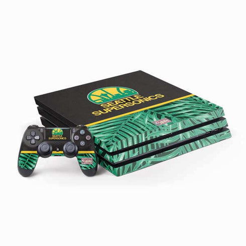 NBA Seattle SuperSonics Retro Palms PS4 Pro Bundle Skin