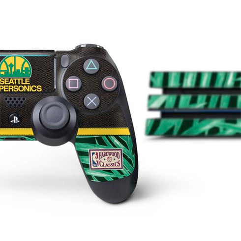 NBA Seattle SuperSonics Retro Palms PS4 Pro Bundle Skin