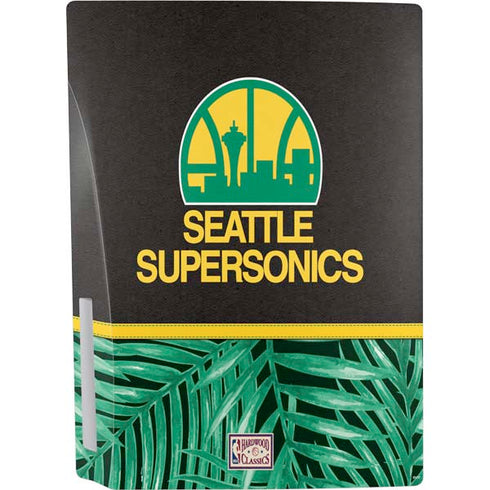 NBA Seattle SuperSonics Retro Palms PS5 Console Skin