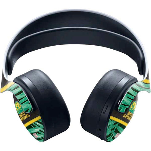 NBA Seattle SuperSonics Retro Palms PULSE 3D Wireless Headset for PS5 Skin