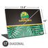 NBA Seattle SuperSonics Retro Palms Universal Laptop 17in (13.8 x 10in) Skin