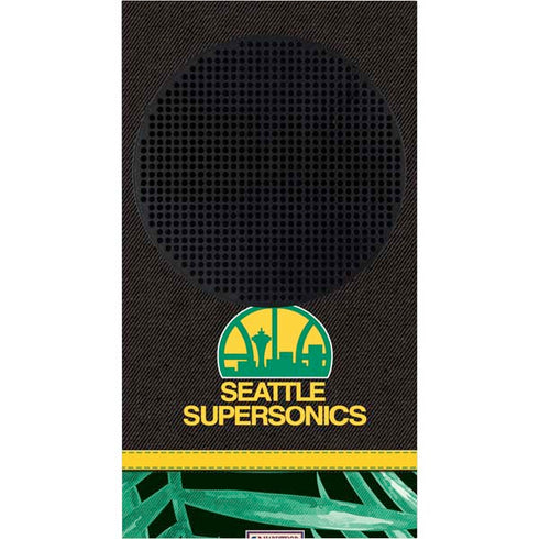 NBA Seattle SuperSonics Retro Palms Xbox Series S Console Skin