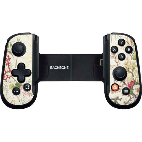 Seaweed on Silk Paper by William Kilburn Backbone One for iPhone Game Controller Skin