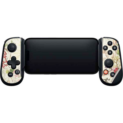 Seaweed on Silk Paper by William Kilburn Backbone One for iPhone Game Controller Skin