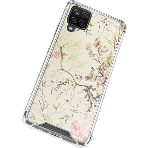 William Kilburn Seaweed on Silk Paper Galaxy A12 Clear Case