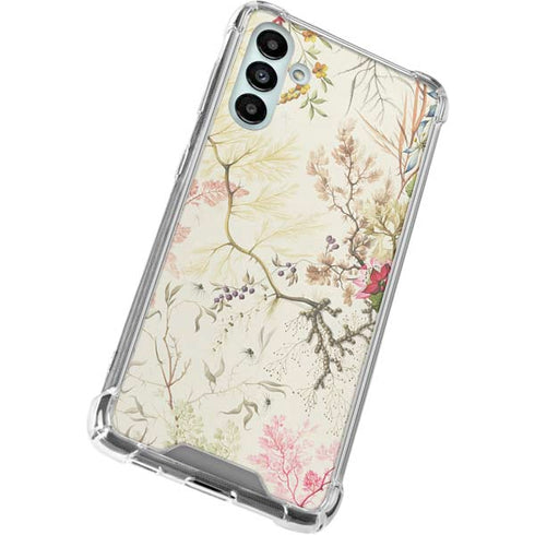 William Kilburn Seaweed on Silk Paper Galaxy A13 5G Clear Case