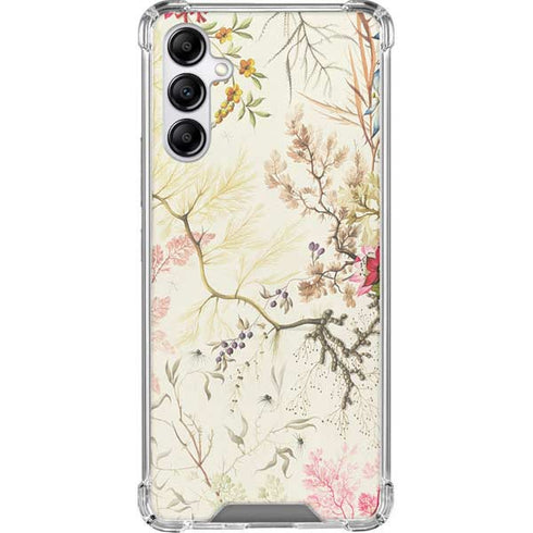 William Kilburn Seaweed on Silk Paper Galaxy A14 5G Clear Case