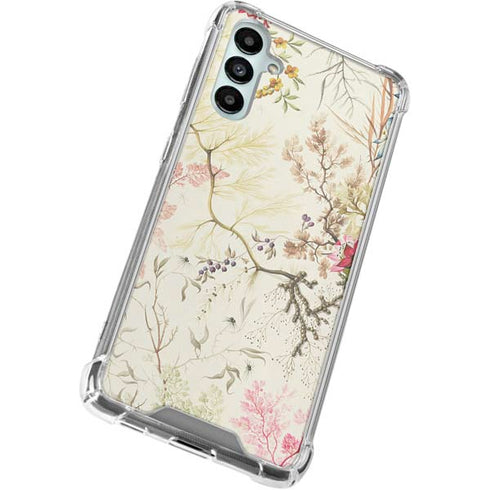 Seaweed on Silk Paper by William Kilburn Galaxy A15 5G Clear Case