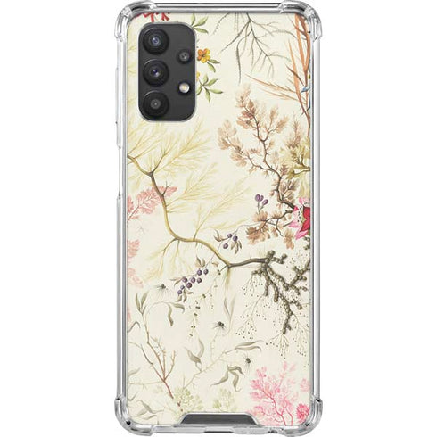 William Kilburn Seaweed on Silk Paper Galaxy A32 5G Clear Case
