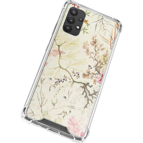 William Kilburn Seaweed on Silk Paper Galaxy A32 5G Clear Case