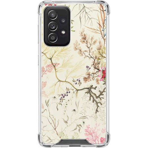 William Kilburn Seaweed on Silk Paper Galaxy A52 5G Clear Case