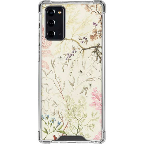 William Kilburn Seaweed on Silk Paper Galaxy Note20 5G Clear Case