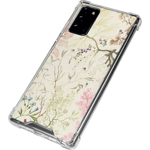 William Kilburn Seaweed on Silk Paper Galaxy Note20 5G Clear Case