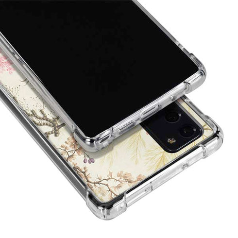 William Kilburn Seaweed on Silk Paper Galaxy Note20 5G Clear Case