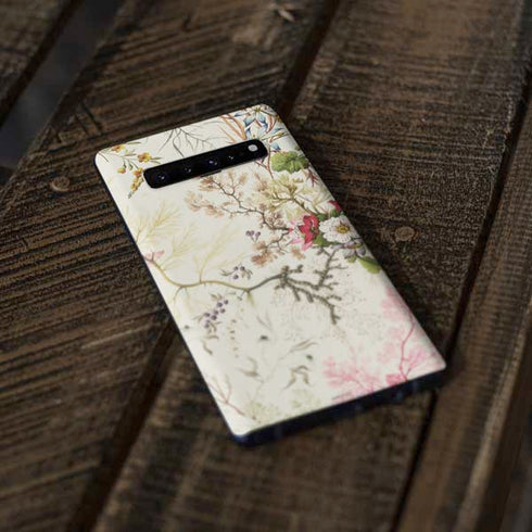 William Kilburn Seaweed on Silk Paper Galaxy S10 Plus Skin