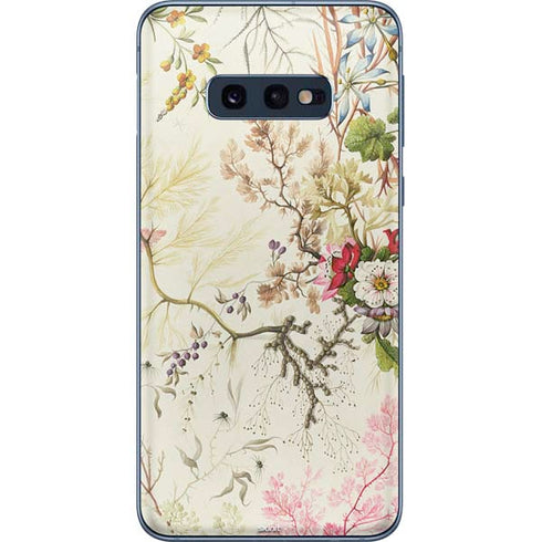 William Kilburn Seaweed on Silk Paper Galaxy S10e Skin