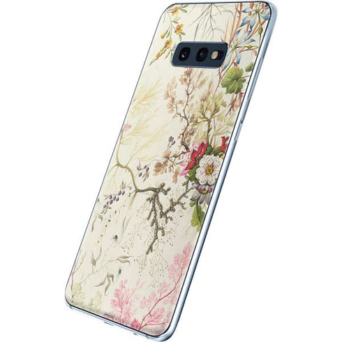 William Kilburn Seaweed on Silk Paper Galaxy S10e Skin