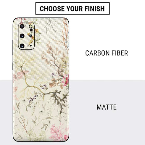 William Kilburn Seaweed on Silk Paper Galaxy S20 Plus Skin