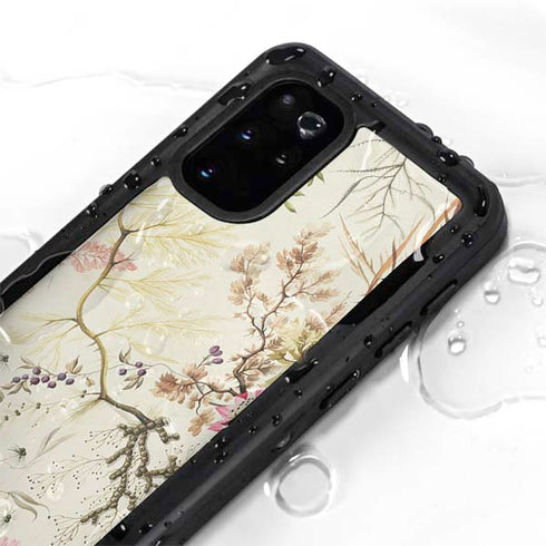William Kilburn Seaweed on Silk Paper Galaxy S20 Plus Waterproof Case