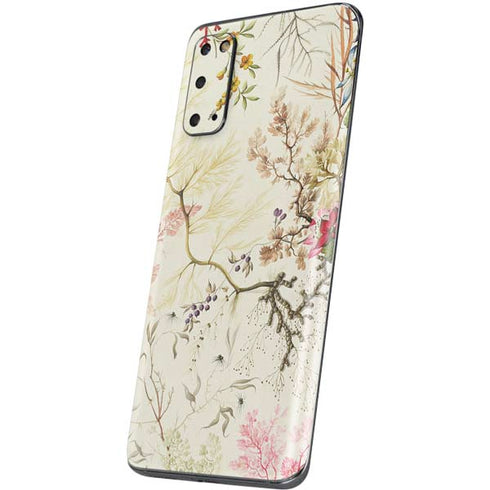 William Kilburn Seaweed on Silk Paper Galaxy S20 Skin
