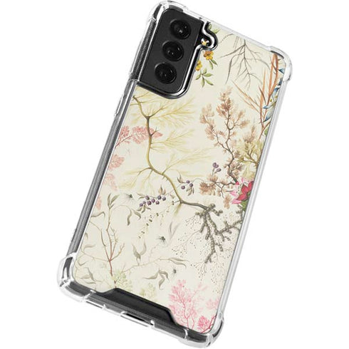 William Kilburn Seaweed on Silk Paper Galaxy S21 FE Clear Case
