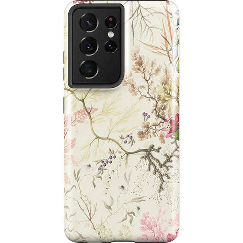 William Kilburn Seaweed on Silk Paper Galaxy S21 Ultra 5G Pro Case