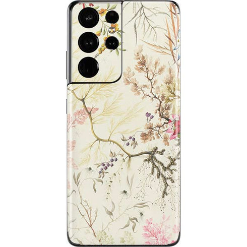 William Kilburn Seaweed on Silk Paper Galaxy S21 Ultra 5G Skin