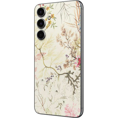 Seaweed on Silk Paper by William Kilburn Galaxy S23 FE Skin