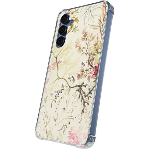 Seaweed on Silk Paper by William Kilburn Galaxy S24 Clear Case
