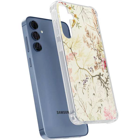 Seaweed on Silk Paper by William Kilburn Galaxy S24 Clear Case