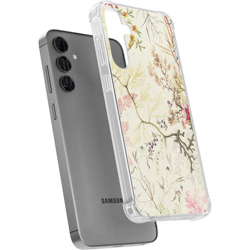 Seaweed on Silk Paper by William Kilburn Galaxy S24 Plus Clear Case