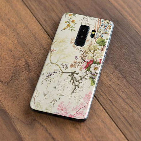 William Kilburn Seaweed on Silk Paper Galaxy S9 Plus Skin