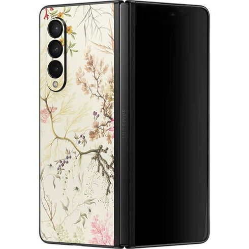 William Kilburn Seaweed on Silk Paper Galaxy Z Fold3 5G Skin