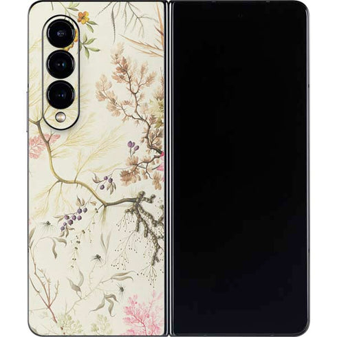 William Kilburn Seaweed on Silk Paper Galaxy Z Fold4 5G Skin