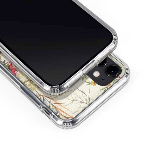 Seaweed on Silk Paper by William Kilburn iPhone 11 Clear Case