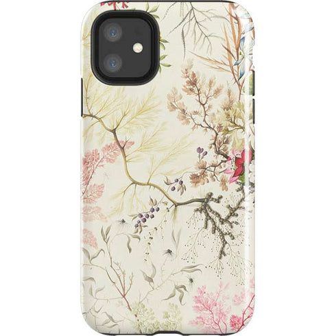 William Kilburn Seaweed on Silk Paper iPhone 11 Impact Case